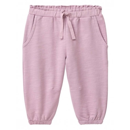 People Wear Organic - Bio Baby Sweathose mit Seitentaschen und Seitentaschen, malve