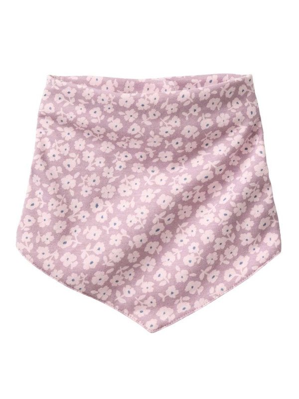 People Wear Organic - Bio Baby Wende Tuch mit Veilchen-Allover und Uni
