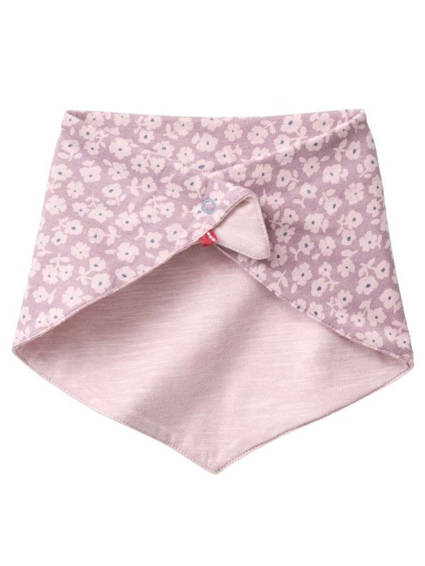 People Wear Organic - Bio Baby Wende Tuch mit Veilchen-Allover und Uni