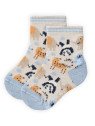 People Wear Organic - Bio Baby Strümpfe mit Zootiere-Allover