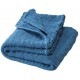 disana - Bio Baby Decke, Wolle, taubenblau 80x100 cm