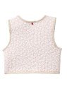 People Wear Organic - Bio Baby Wende Steppweste mit Veilchen-Allover
