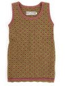 FLOMAX - Bio Kinder Kleid "FLOMAX-Tilda" mit Muster, Wolle, rosenholz/farn
