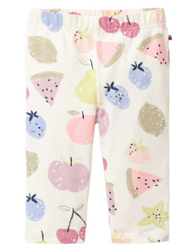 People Wear Organic - Bio Kinder Capri Leggings mit Früchte-Allover