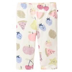 People Wear Organic - Bio Kinder Capri Leggings mit Früchte-Allover