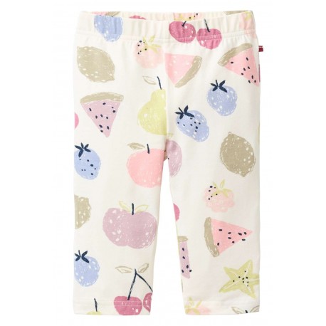 People Wear Organic - Bio Kinder Capri Leggings mit Früchte-Allover