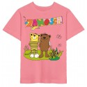 spreadshirt - Bio Kinder T-Shirt mit Janosch-Druck, pink joy