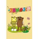 spreadshirt - Bio Kinder T-Shirt mit Janosch-Druck, viva yellow