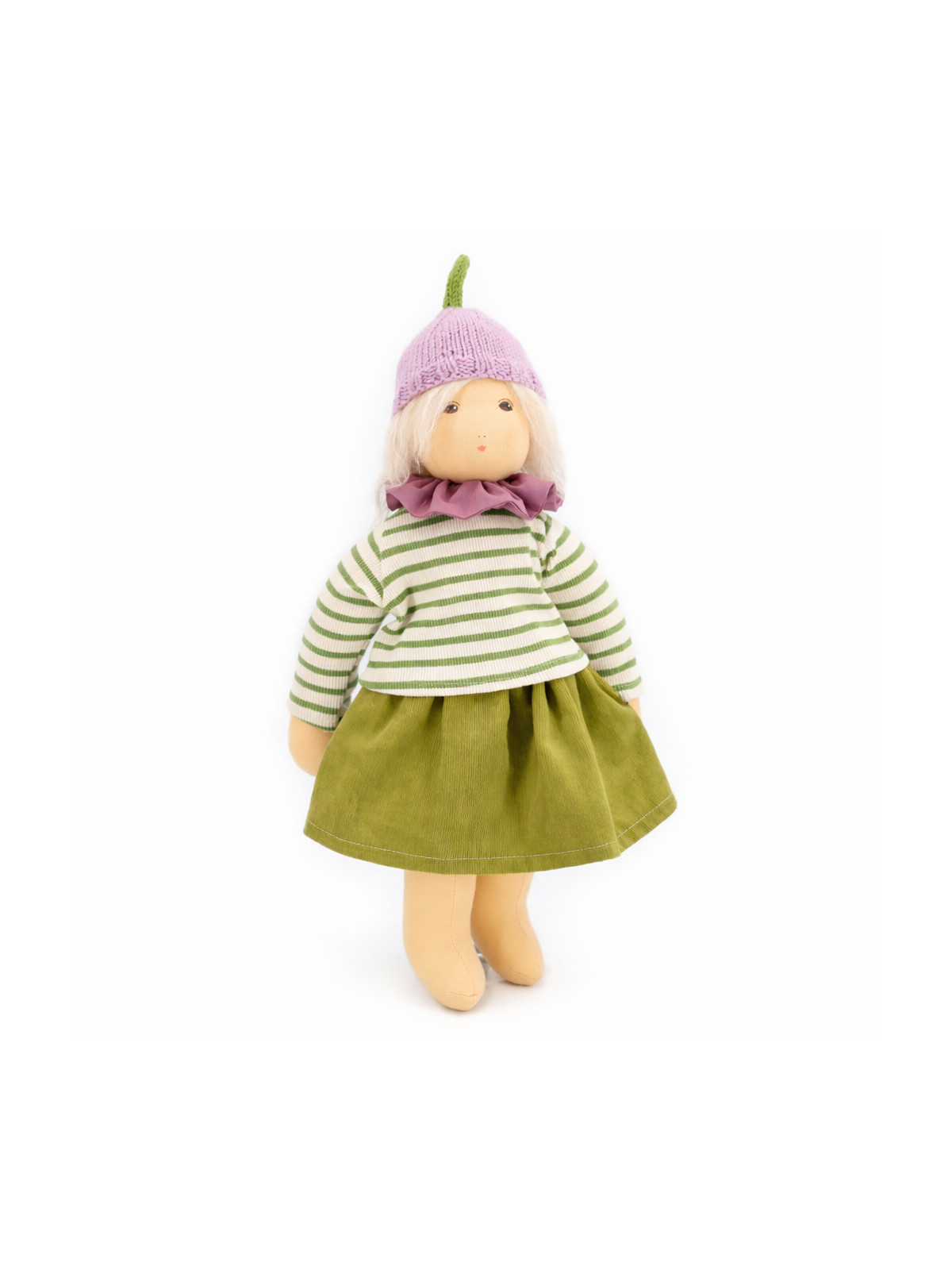 Nanchen Natur - Bio Schmusepuppe "Blütenkind Ida" 38cm