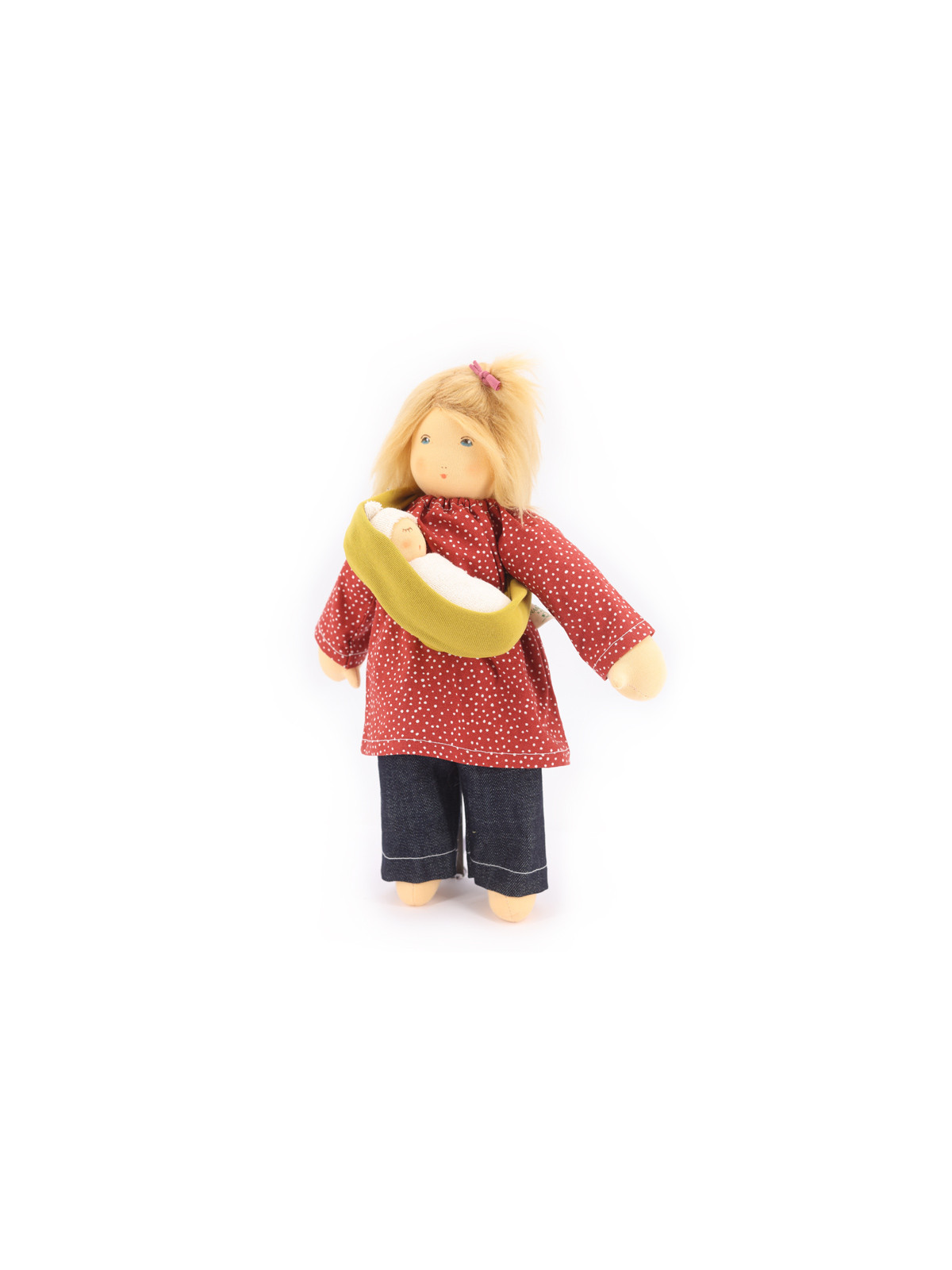 Nanchen Natur - Bio Puppenkleidung "Bekleidungsset Mama", 38cm