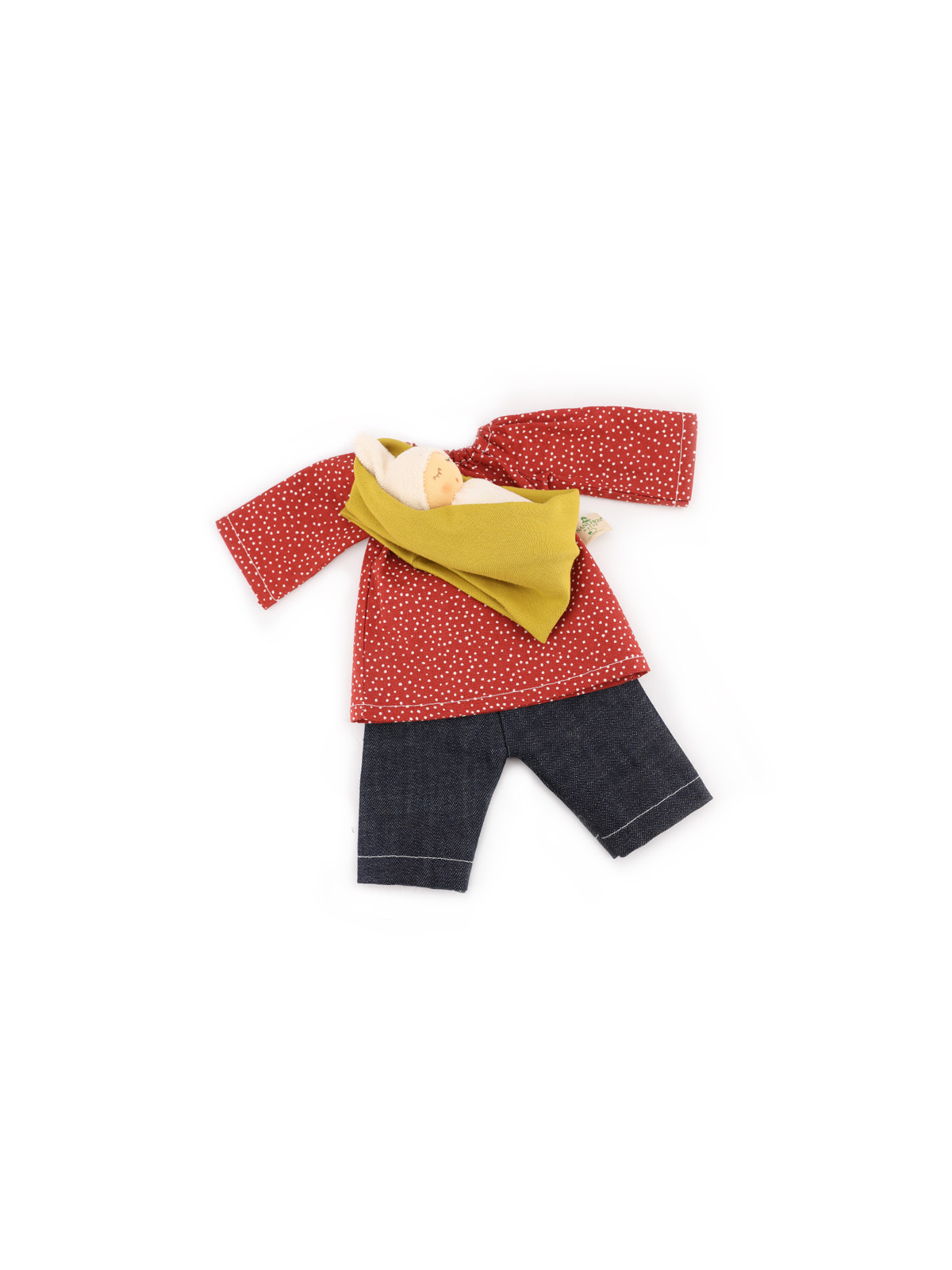 Nanchen Natur - Bio Puppenkleidung "Bekleidungsset Mama", 38cm