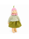 Nanchen Natur - Bio Schmusepuppe "Blütenkind Ida" 38cm