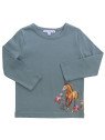 Enfant Terrible - Bio Kinder Langarmshirt mit Pferde-Druck