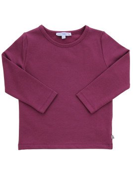 Enfant Terrible - Bio Kinder Thermo Langarmshirt, aubergine