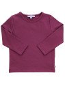 Enfant Terrible - Bio Kinder Thermo Langarmshirt, aubergine