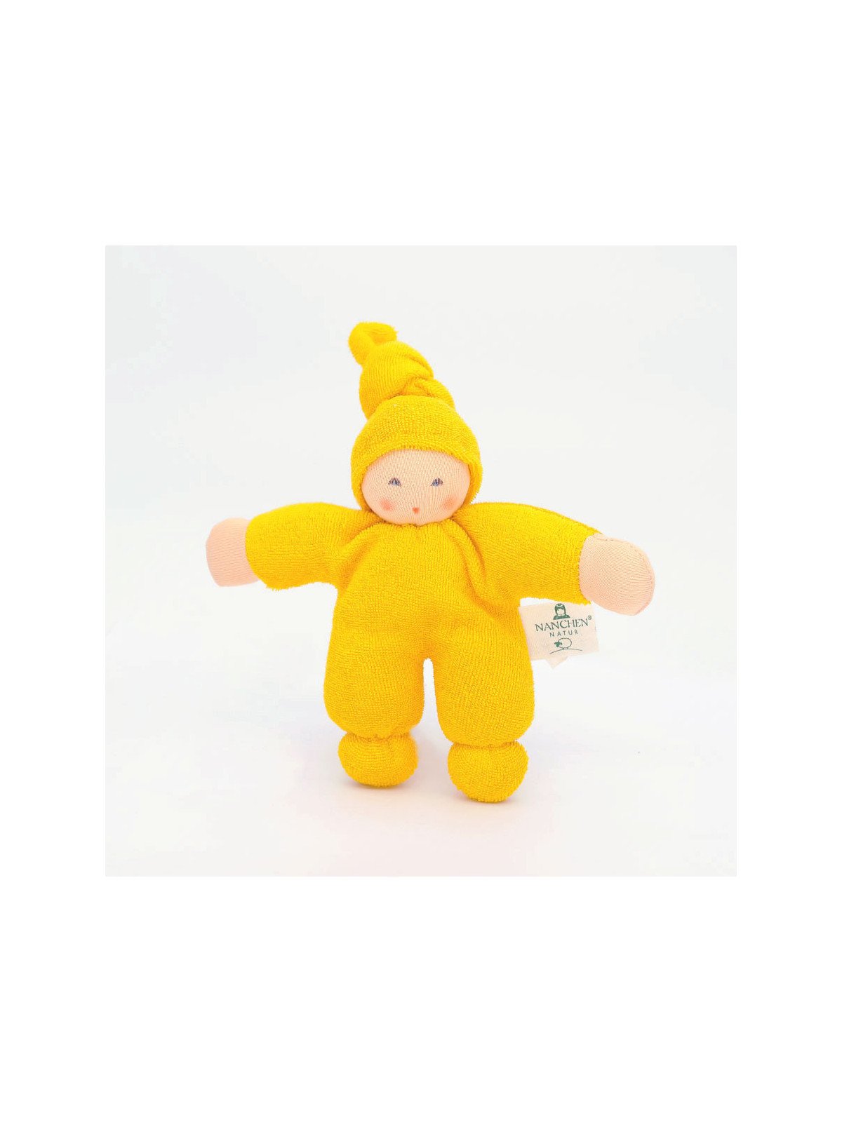 Nanchen Natur - Bio Baby Pimpel 17cm, gelb