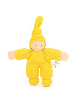 Nanchen Natur - Bio Baby Pimpel 17cm, gelb