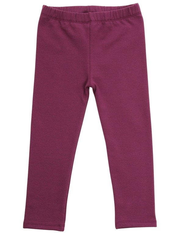 Enfant Terrible - Bio Kinder Thermo Leggings, aubergine