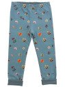 Enfant Terrible - Bio Kinder Wende Leggings mit Blätter-Allover