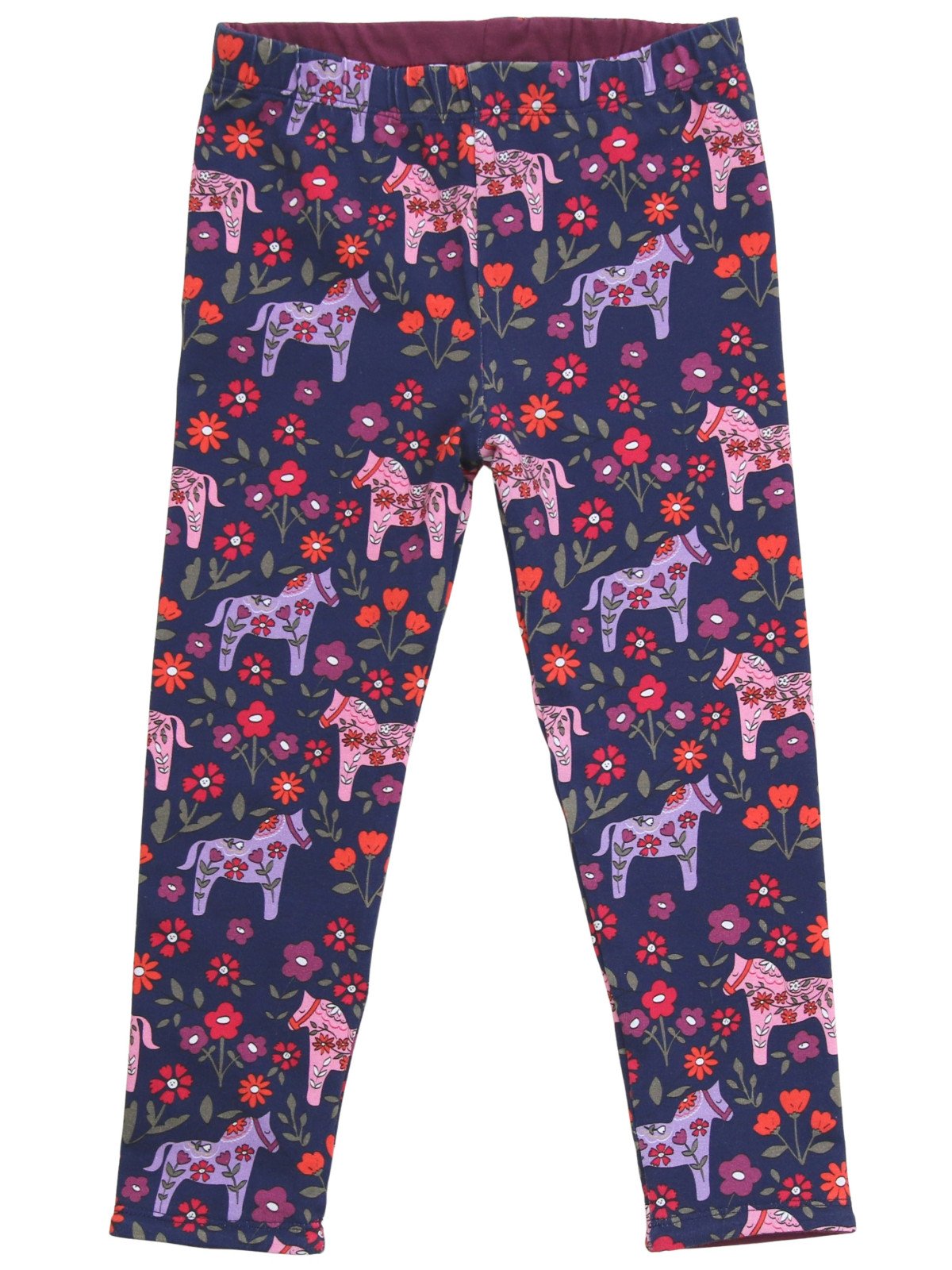 Enfant Terrible - Bio Kinder Wende Leggings mit Pferde-Allover