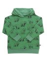Enfant Terrible - Bio Kinder Sweatshirt mit Bären-Allover und Kapuze
