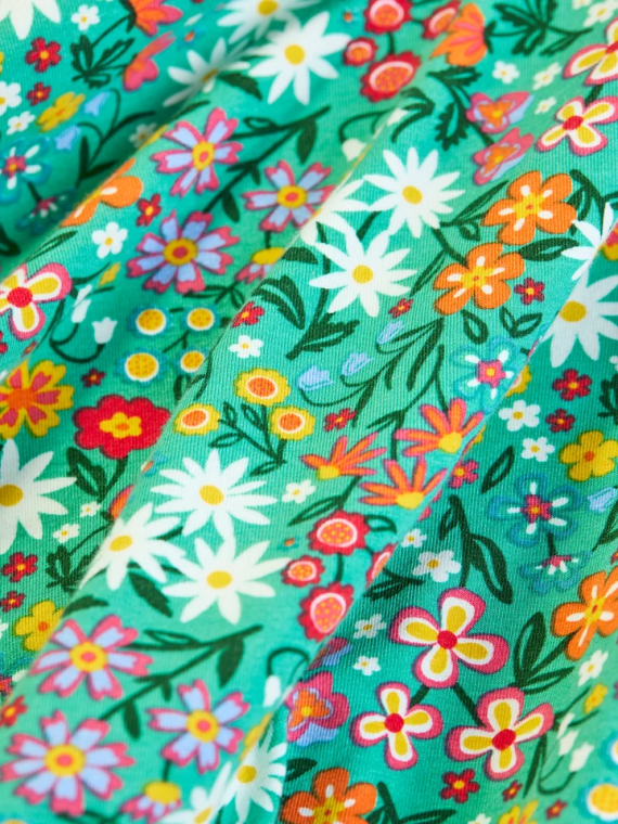 frugi - Bio Kinder Jersey Kleid "FRUGI-Sofia" mit Wildblumen-Allover