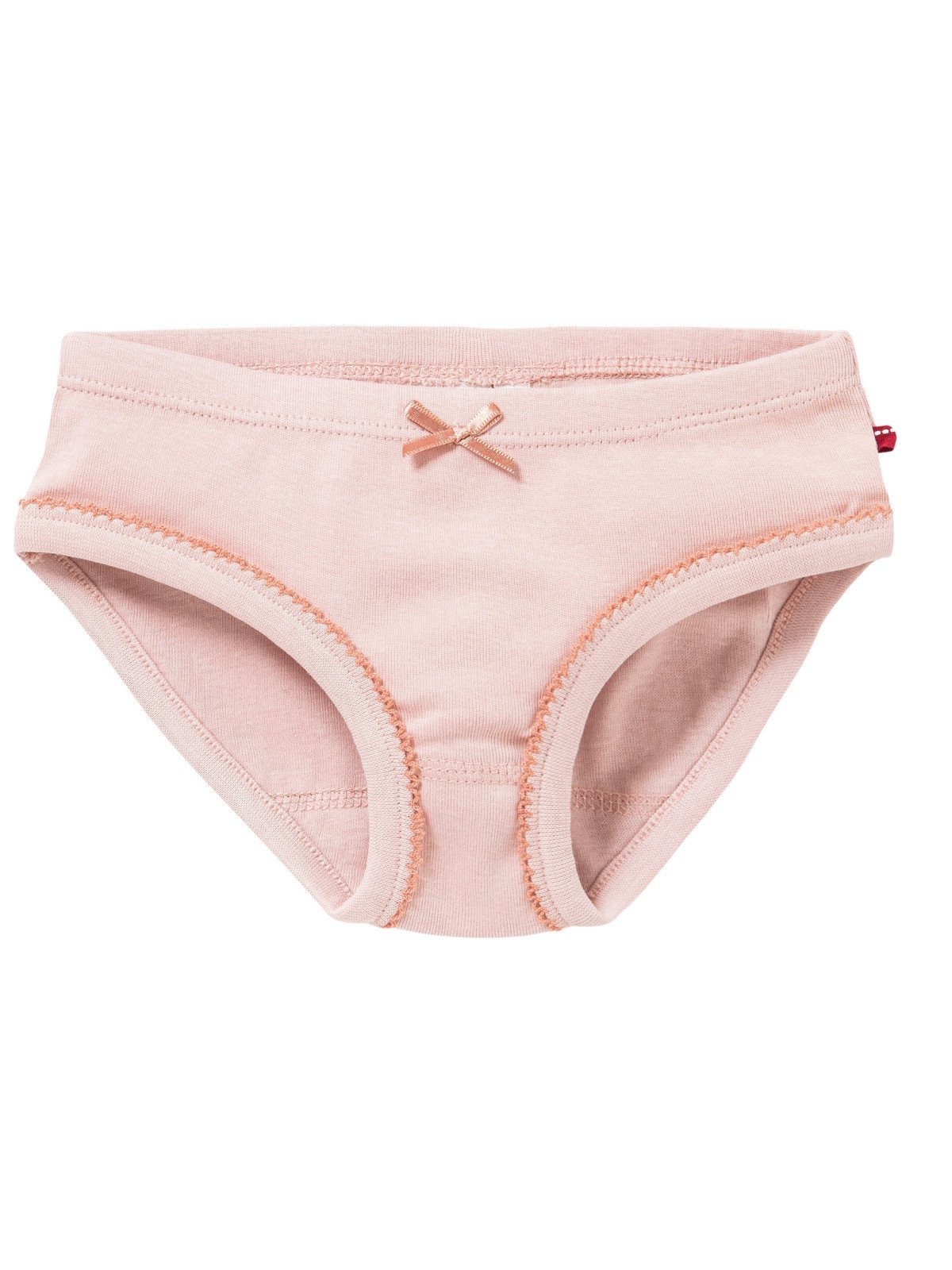 People Wear Organic - Bio Kinder Unterhosen Doppelpack mit Eichhörnchen-Allover und uni
