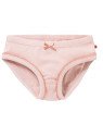 People Wear Organic - Bio Kinder Unterhosen Doppelpack mit Eichhörnchen-Allover und uni