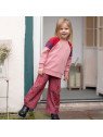 Enfant Terrible - Bio Kinder Sweatshirt mit Colourblocking, pink/beere