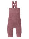 People Wear Organic - Bio Baby Strick-Latzhose, beere
