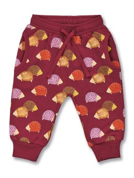 Sense Organics - Bio Baby Sweat Hose "SENSE-Nevin" mit Igel-Allover