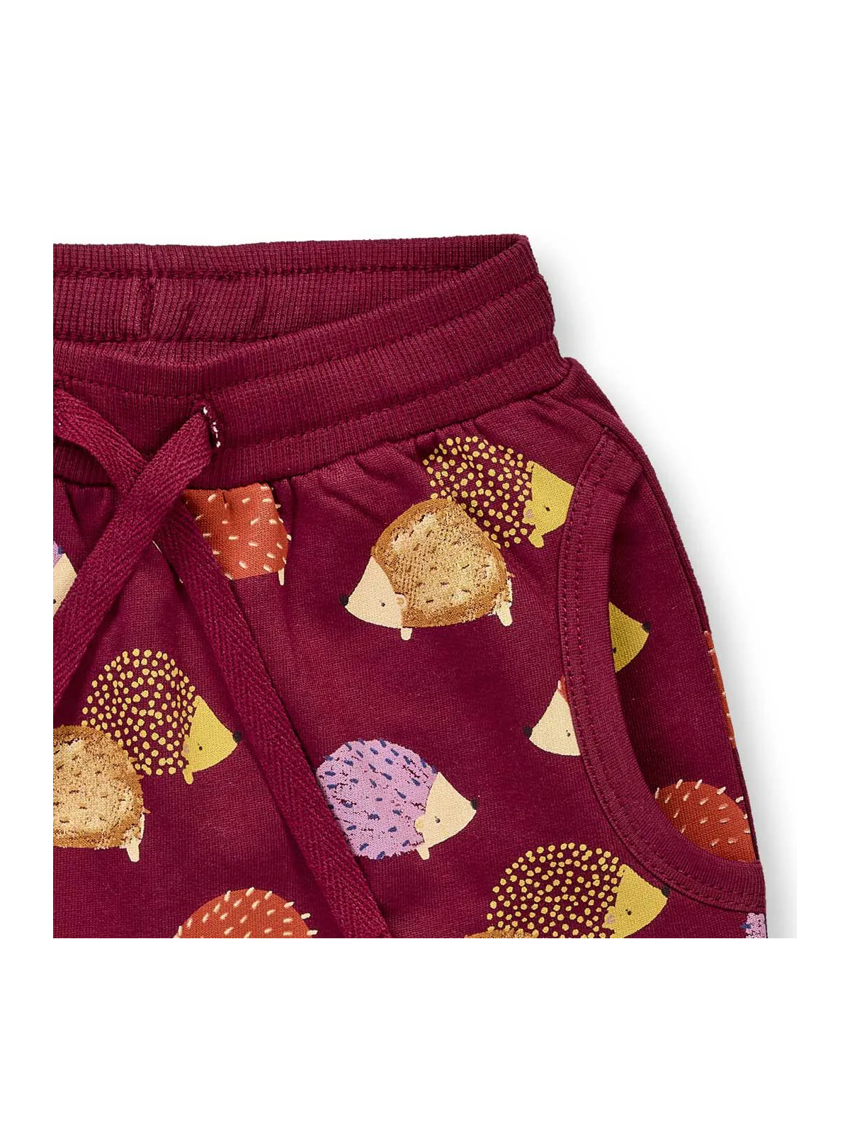 Sense Organics - Bio Baby Sweat Hose "SENSE-Nevin" mit Igel-Allover