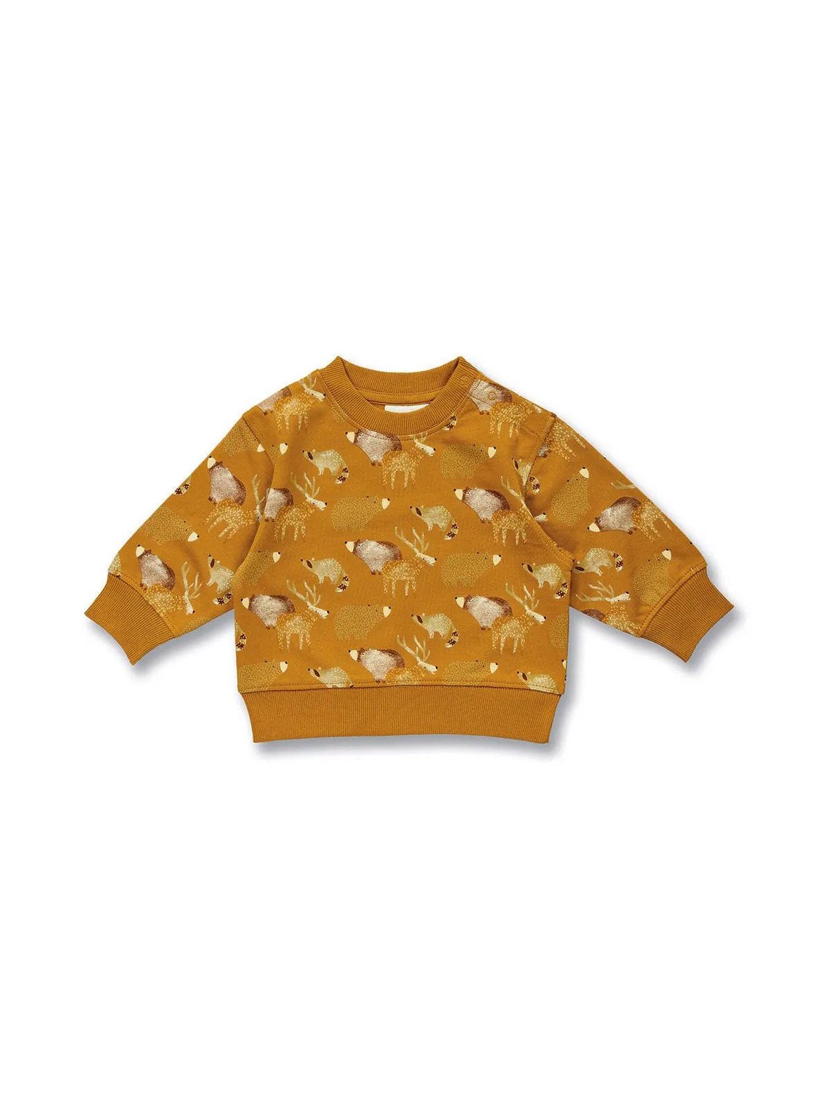 Sense Organics - Bio Baby Sweatshirt "SENSE-Siam" mit Waldtiere-Allover