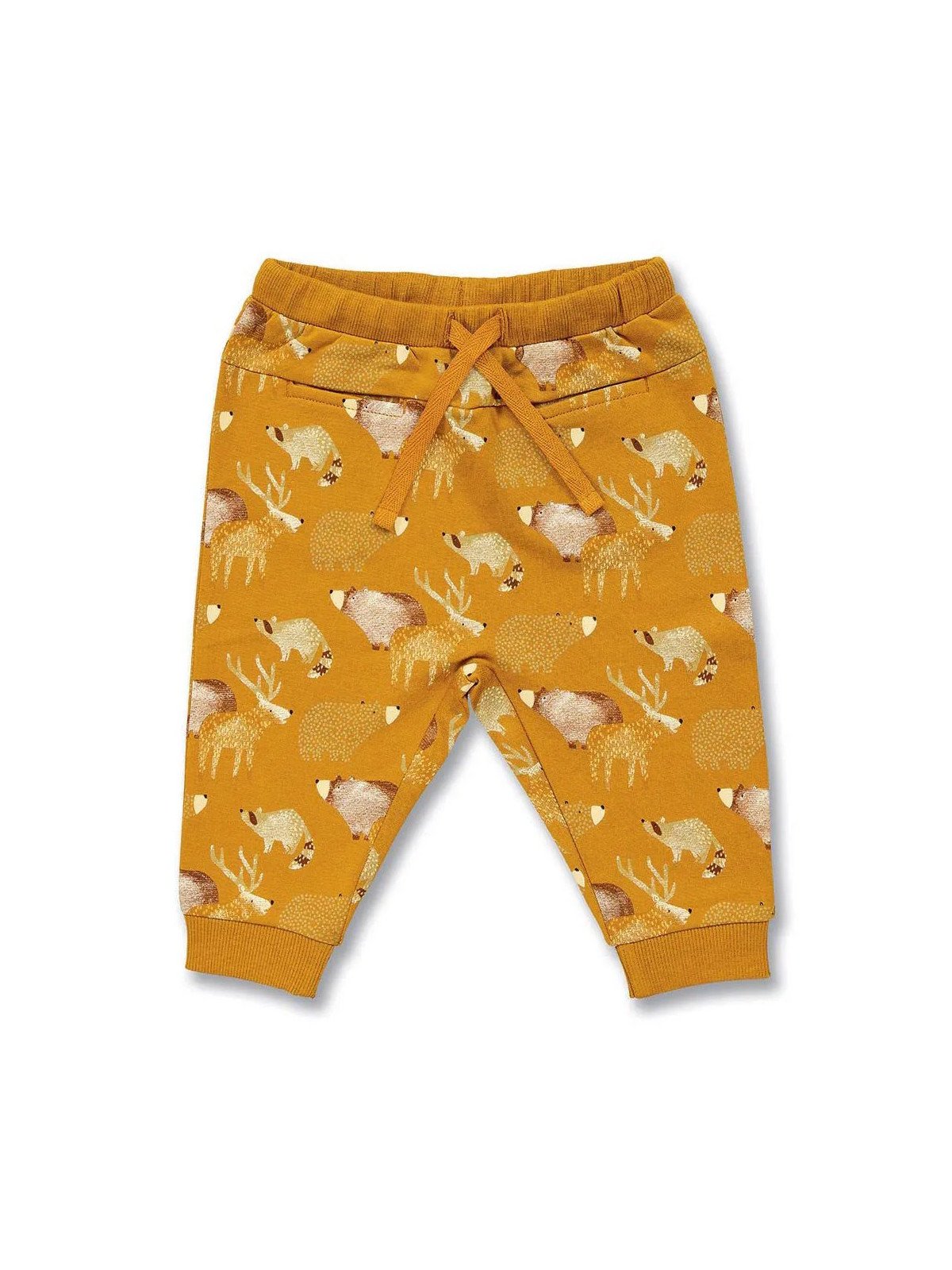 Sense Organics - Bio Baby Sweat Hose "SENSE-Candy" mit Waldtiere-Allover