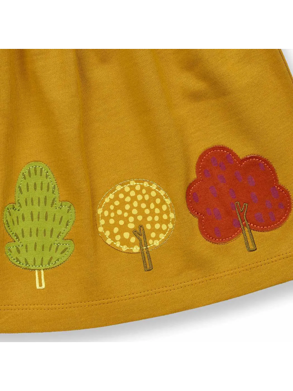 Sense Organics - Bio Kinder Sweat Rock "SENSE-MALIA" mit Baum-Applikationen