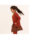 Sense Organics - Bio Kinder Sweat Rock "SENSE-MALIA" mit Blümchen-Allover