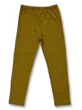 Sense Organics - Bio Kinder Leggings "SENSE-Linda", olivgrün
