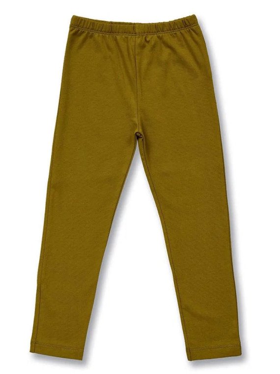 Sense Organics - Bio Kinder Leggings "SENSE-Linda", olivgrün