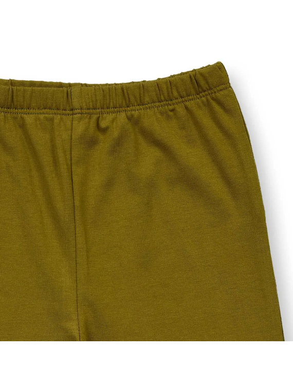 Sense Organics - Bio Kinder Leggings "SENSE-Linda", olivgrün