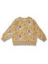 Sense Organics - Bio Kinder Sweatshirt "SENSE-Dar" mit Waldtiere-Allover