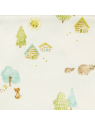 Sense Organics - Bio Baby Wende Tuch "SENSE-BIB" mit Waldleben-Allover