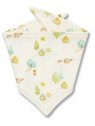 Sense Organics - Bio Baby Wende Tuch "SENSE-BIB" mit Waldleben-Allover