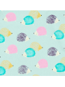 Sense Organics - Bio Kinder Schlafanzug "SENSE-Long John" mit Igel-Allover