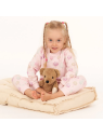 Sense Organics - Bio Kinder Schlafanzug "SENSE-Long John" mit Wald-Allover
