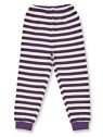 Sense Organics - Bio Kinder Frottee Schlafanzug "SENSE-Long John" mit Waldtiere-Applikation und Streifen