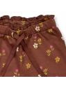 Sense Organics - Bio Baby Sweat Hose "SENSE-Vanna" mit Blümchen-Allover