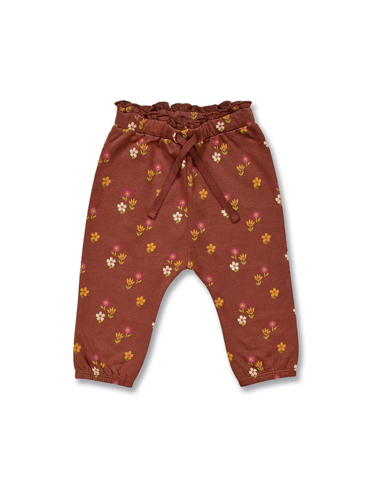 Sense Organics - Bio Baby Sweat Hose "SENSE-Vanna" mit Blümchen-Allover