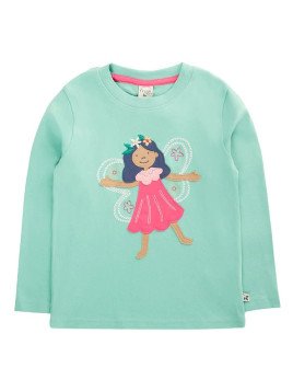 frugi - Bio Kinder Langarmshirt "FRUGI-Adventure" mit Feen-Applikation