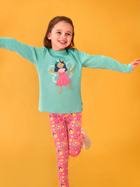 frugi - Bio Kinder Langarmshirt "FRUGI-Adventure" mit Feen-Applikation