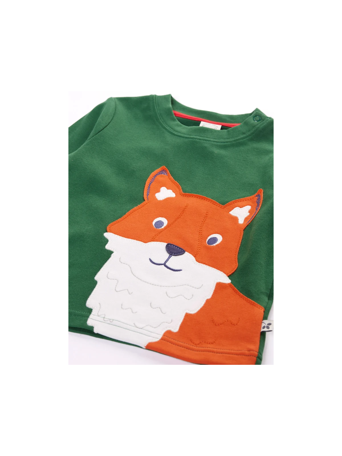 frugi - Bio Kinder Langarmshirt "FRUGI-Adventure" mit Fuchs-Applikation